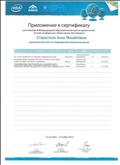 Приложение к сертификату участника конференции Приложение к сертификату участника конференции